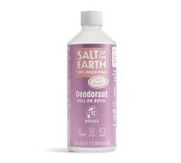 Natural Deodorant Roll On Refill by Salt of the Earth, Peony Blossom - Vegan, Long Lasting Protection, Leaping Bunny Approved, Made in the UK - 525ml