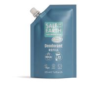 Salt of the Earth Recharge pour déodorant naturel 3 utilisations - Océan & noix de coco - Végan, protection longue durée - Fabriqué au Royaume-Uni - 225ML