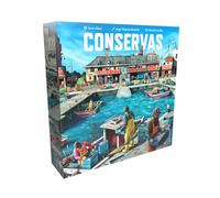 Salt & Pepper Games | Conservas | Board Game | Keep Your Canning Business Afloat | Choose Which Fish to Release Or Preserve | Solo Player Strategy Game | Food-Themed | English & Spanish Version