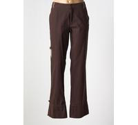salt & pepper pantalons femme de couleur marron