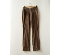 salt & pepper pantalons femme de couleur marron 36