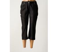 salt & pepper pantalons femme de couleur noir