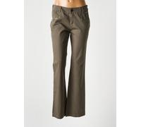 salt & pepper pantalons femme de couleur vert 38