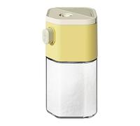 Salt Pepper Shakers - Sermeurs d'assaisonnement en verre transparent, | Bouteille de distributeur de poivre en verre étanche avec couvercle | Bouteille de sel de sel de furie