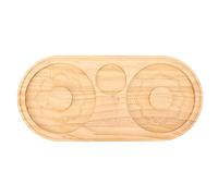 Salt Rimmer Cocktail Sugar Rimmer Margarita Salt Rimmer Double support en bois Bar Wood Bar pour cocktail de cuisine DÉCOR DE RESTAURE (UN)