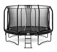 Salta First Class Trampoline Rond avec Filet de sécurité et échelle, diamètre 251/305/366/427/487 cm, Noir/Vert (Noir, 305)