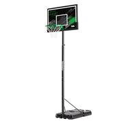 Salta Forward - Basketball Stand - Height Adjustable from 230-305 cm - Basketball Hoop on Wheels - for Children and Adults - Outdoor - Black
