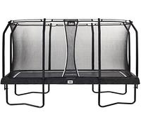Salta Premium Black Edition - Rectangulaire - 244 x 396 cm - 8 x 13 ft - Bord de Protection Noir - Trampoline avec Filet de sécurité de qualité supérieure
