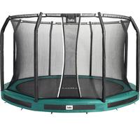Salta | Trampoline Premium Ground avec filet | Vert