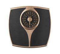 Salter 148 GFEU16 Speedo Dial Mechanical Bathroom Scale, Oversized Dial for Easy Reading & Easy Use, Large Platform Scales For Body Weight, 136KG Capacity, No Batteries Required, Imperial/Metric, Gold