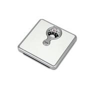 Salter 484 Pèse-Personne Mécanique de Salle de Bain avec Loupe - Plateforme Conf