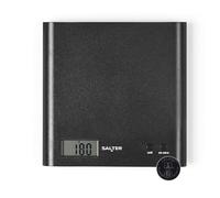 Salter Arc Balance de cuisine - Balances numériques pour la cuisson et la cuisson précises, plate-forme mince pour un rangement compact, fonction d’ajout et de pesée/tare, capacité de 3 kg, noir