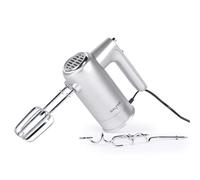 Salter Aspen Batteur à Main 300W - 5 Vitesses + Turbo, Fouets & Crochets Pétrisseurs, Base de Rangement, Éjection Facile, Mixeur Électrique Idéal Pâtisserie, Pâte à Gâteau & Pain