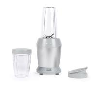 Salter Aspen NutriPro Mixeur - mélangeur personnel compact, Mini Smoothie Maker, bol mélangeur de 1L, couvercle de rangement, gobelet de 800ml, lame amovible 6 ailes, sans BPA, 1000W