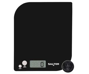 Salter Balance de Cuisine Électronique, Haute Précision, Écran Éclairé, Fonction Tare, Max. Capacité 5kg, Design Fin et Élégant, Facile à Lire, Balance Digitale de Cuisine Précise et Pratique