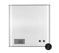 Salter Balance de Cuisine Numérique, Pèse Aliment et Liquide, Design Compact en Acier Inoxydable, Capacité 3kg, Fonction Tare, Affichage LCD Facile à Lire,Idéale pour Cuisine de Maison,Garantie 15 Ans