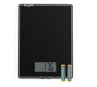 Salter Balance intelligente numérique - Balance de cuisine électronique, fonction de tare, écran LCD, mesure les liquides, capacité de 5 kg, se connecte à l’application Salter Cook, SA00607AFEU12