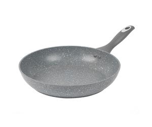 Salter BW02764G1 Marblestone 28cm Poêle à Frire - Antiadhésive crêpe, omelette Poêle, Aluminium Forgé, Convient aux tables de cuisson à induction et lave-vaisselle, Cuire avec peu d'huile, Sans PFOA