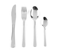 Salter BW06527 Bakewell Set de Couverts de Table en Acier Inoxydable, Ménagère 16 Pièces, Design Classique, Pour 4 Personnes, Comprend des Couteaux Fourchettes et Cuillères