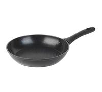 Salter BW08770 Geo Hex Frying Pan, 5 X Tougher* Diamond-Effect Non-Stick, Advanced Hi-Low Technology Reduces Burning, Induction Hob Suitable, Dishwasher Safe, Lightweight, Forged Aluminium, 24 cm