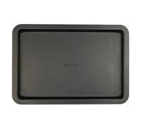 Salter Bakes Plaque De Cuisson Antiadhésive 37cm , Grand plateau pour la cuisson au four de biscuits, pâtisseries, légumes et viandes , Passe au four jusqu’à 220°C, Noir, BW12559EU7