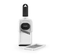 Salter BW12925EU7 2 en 1 Trancheuse à mandoline - Hachoir à légumes multifonctionnel, lames interchangeables en acier inoxydable, trancheuse à aliments avec protège-doigts, râpage et de tranchage