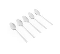 Salter BW13681EU7 ensemble de 6 cuillères à café - Newbury en acier inoxydable ensemble de couverts, finition miroir, cuillère à thé vaisselle pour la maison, restaurant, bureau, lave-vaisselle