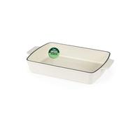 Salter Chester Plat à rôtir en fonte 39,7 x 23,7 x 6,7 cm, crème