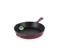 Salter Poêle à frire Chester en fonte - Poêle universelle de 26 cm, adaptée au four jusqu'à 240 °C, pour griller, frire et saisir, passage du feu au four à la table, compatible induction, sans PFAS