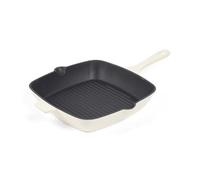 Salter Chester Poêle-gril en fonte 26 cm, sans PFAS, crème