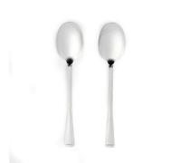 Salter Combo-6735 Buxton Lot de 6 cuillères à soupe en acier inoxydable poli miroir Idéal pour salades et buffets