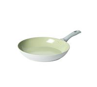 Salter Earth Poêle Induction 28cm, Poêle Antiadhésive Non Toxique en Céramique, Grande Poêle à Frire Sans PFAS, Compatible Tous Feux, Batterie de Cuisine en Aluminium Forgé, Vert