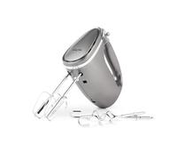 Salter EK4249COSVDEEU10 Batteur/fouet électrique, avec fouets et crochets à pétrir, 5 réglages de vitesse et fonction Turbo, mélange/bat/fouette les aliments, collection Cosmos, gris, 300 W