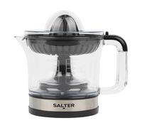 Salter Electric Fruit Juicer - Fresh Citrus Juice Extractor, For Baking & Cocktails, 600ml Measuring Jug, BPA Free, Includes 2 Juicing Cones, Smooth or Bits, Adjustable Filter & Pulp Control, EK5025