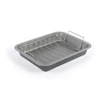 Salter Essentials 41 cm Plaque à Rôtir- Revêtement antiadhésif, Rôtissoire rectangulaire, Va au lave-vaisselle, Facile à nettoyer, Fabriqué au Royaume-Uni, Durable pour légumes, Sans PFOA, BW13669