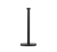 Salter Kuro Support de Rouleau de Cuisine - Porte-Sopalin Autonome, Support de Comptoir, Rangement Organisateur pour Plans de Travail pour Rouleaux Standard, Design Classique, Acier Carbone, Noir