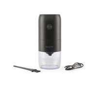 Salter Moulin à café rechargeable sans fil, meule céramique, 30 g | Capacité mouture 35 g, commande à une touche, compact et portable, brosse incluse, pour cafetière à piston, filtre, espresso