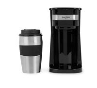 Salter One Cup Coffee Maker, machine à café filtre avec mug de voyage