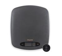 Salter Pebble Balance de Cuisine Numérique - Balance Électronique pour Pâtisserie, Fonction Tare, Mesure des Liquides, Capacité 5 kg, Mesures Métriques/Impériales, Affichage LCD, Gris