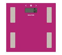 Salter Pèse Personne Impédancemètre avec Mémoires/Analyse Corporelle Rose