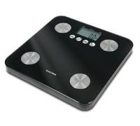 Salter Pèse-Personne Impédancemètre en verre compact - Noir