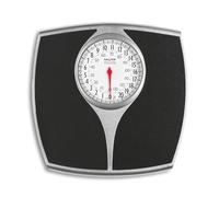 Salter Pèse-Personne Mécanique Speedo - Rapide et Fiable, Facile À Lire, Plateforme En Métal Renforcée, Haute Capacité Kg/St/Lb, Sans Bouton/Pile Noir One Size