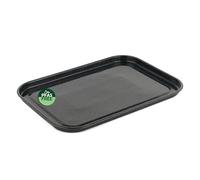 Salter plaque de cuisson émaillée, 40 cm, acier, noire