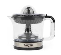 Salter Presse-agrumes électrique - Extracteur de jus d’agrumes, pichet doseur de 600 ml, sans BPA, 2 cornets de jus, lisse ou en morceaux, contrôle du filtre et de la pulpe réglable, EK5025FVDE