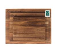 Salter Set de 3 planches à découper en acacia FSC®-Certified