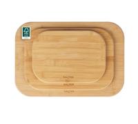 Salter Simply Prep Lot de 3 planches à découper en bambou, 28/34/43 cm