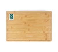 Salter Simply Prep Planche à découper en bambou 45 x 30 cm, rainure
