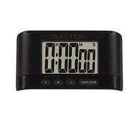 Salter Slow Cook minuteur - Chronomètre de cuisine numérique, mémorisation, signal sonore fort, compte à rebours, position libre, écran à cristaux liquides à lecture facile, jusqu'à 9 h 59 min 59 sec