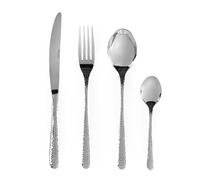 Salter Soho Set de Couverts 16 Pièces - Acier Inoxydable 18/0, 4 Services, Fourchette, Couteau, Cuillère & Cuillère à Café, Ensemble de Vaisselle, Compatible Lave-Vaisselle, Finition Poli Miroir