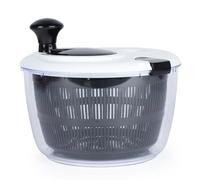 Salter Spinner à salade - 5L, lavage, séchage, service, préparation des salades, séchoir à laitue, utilisation facile, base antidérapante, ajout d’une vinaigrette à salade, égouttoir à double usage
